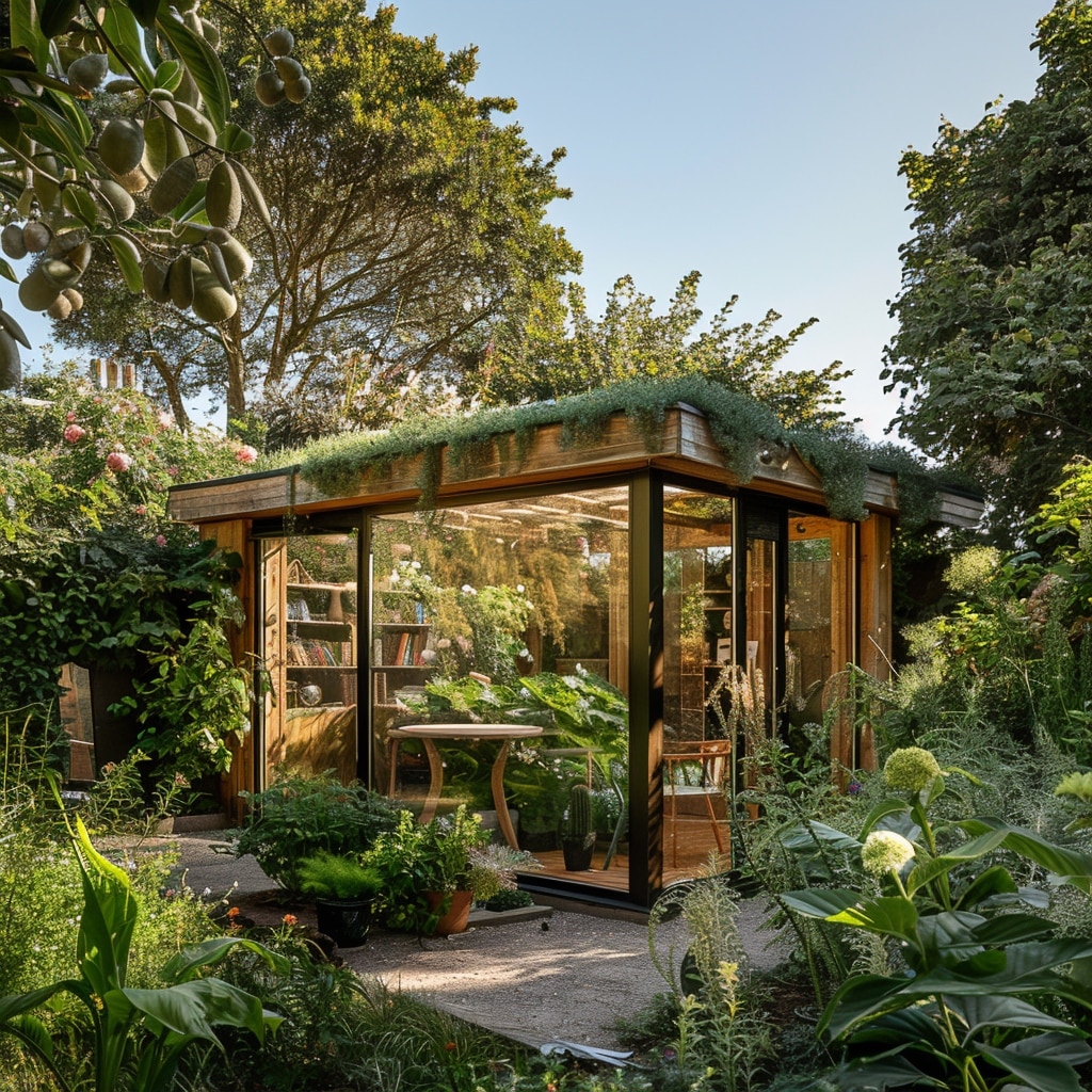 L’abri de jardin : une palette de matériaux et de styles