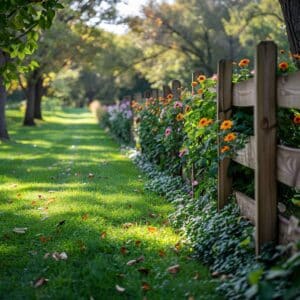 Clôtures naturelles : Les meilleures plantes pour une barrière verte