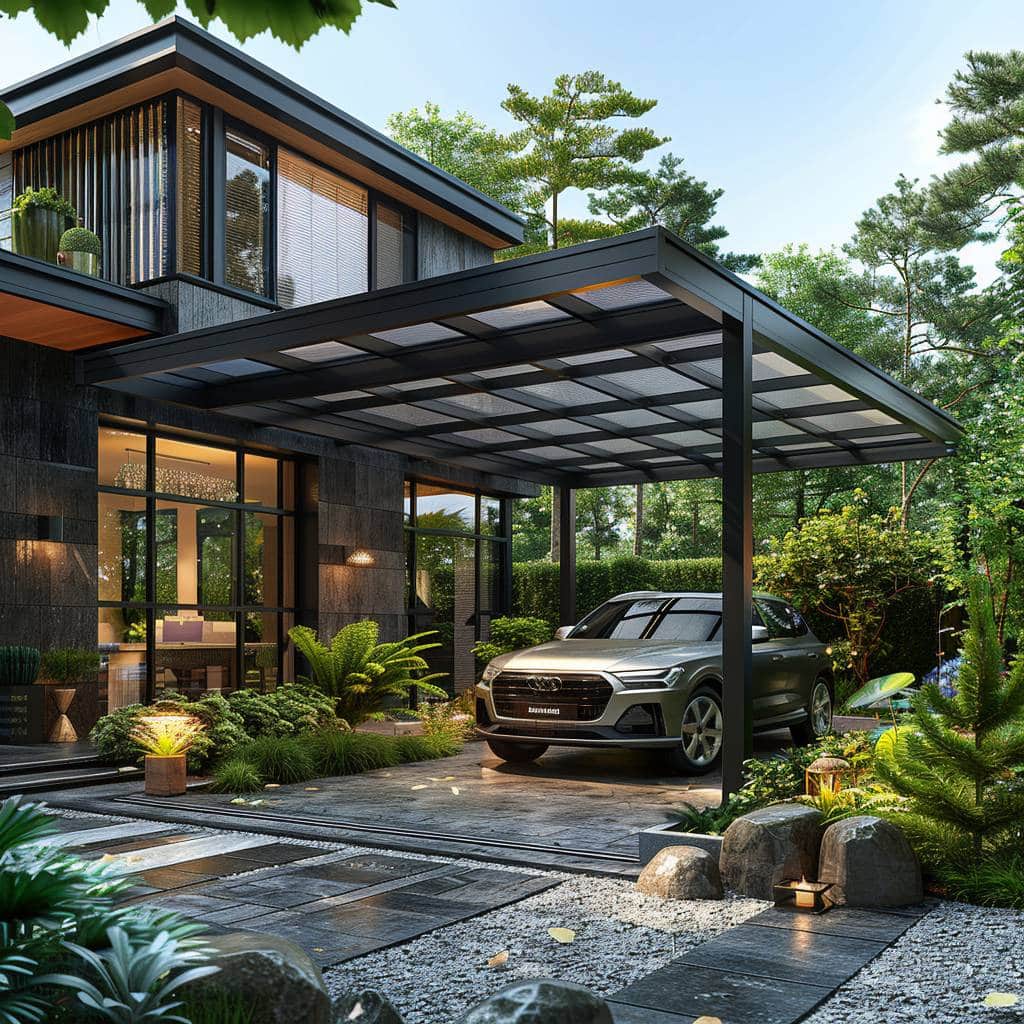 Les avantages des carports en aluminium