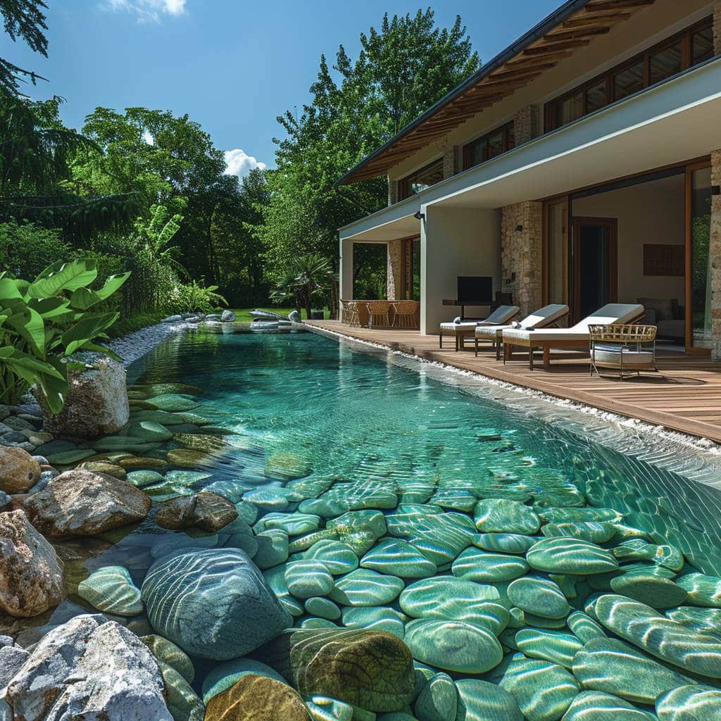 Les zones essentielles d’une piscine naturelle