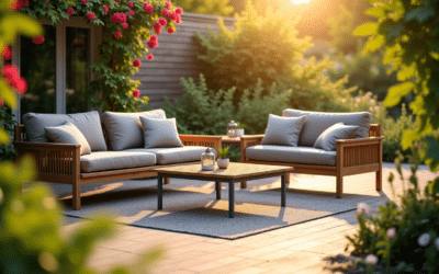 Salon de jardin de qualité : Quels matériaux privilégier pour la durabilité ?